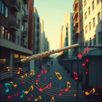 Flute in the Air (1)