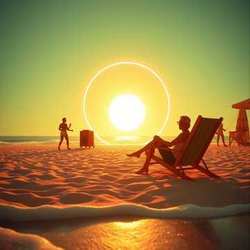 Sunburnt and Smiling