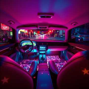 Parking Lot Parade at Midnight