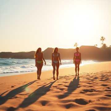 Sunset Sugar on the Sand