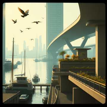 Highways and Harbor Between