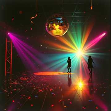 Glitter on the Dance Floor