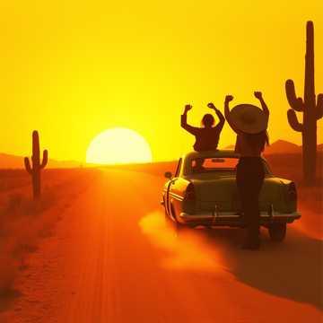 Sunshine on the Red Dirt Road