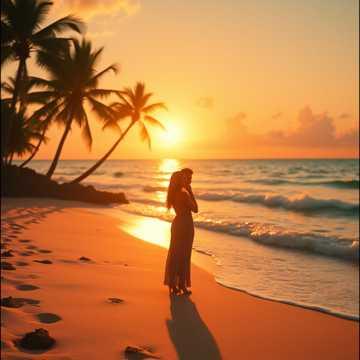 Symphony for Two at Sunset